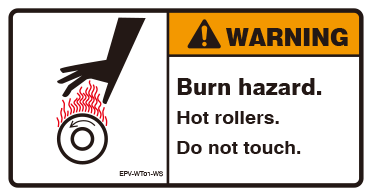 Burn hazard